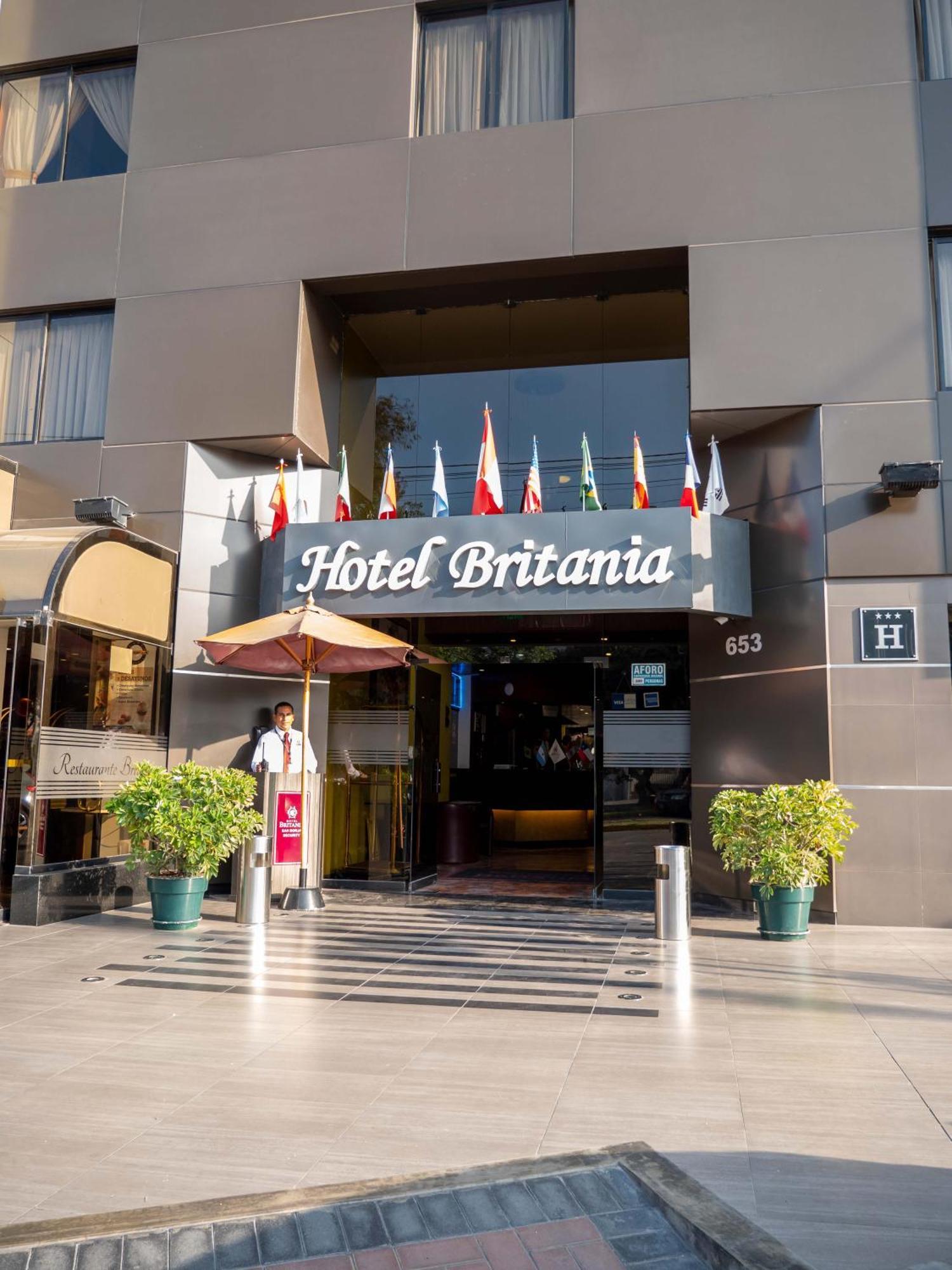Hotel Britania San Borja Lima Buitenkant foto